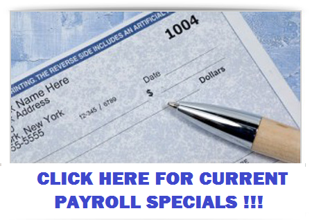 Payroll Specials